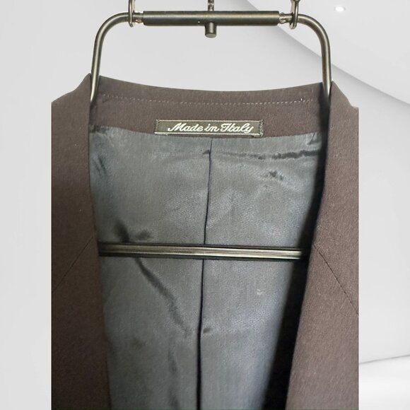 Giorgio Armani Suit Mens US 44 R Dark Blue Virgin Wool 100%, 2 Piece - Picture 7 of 17